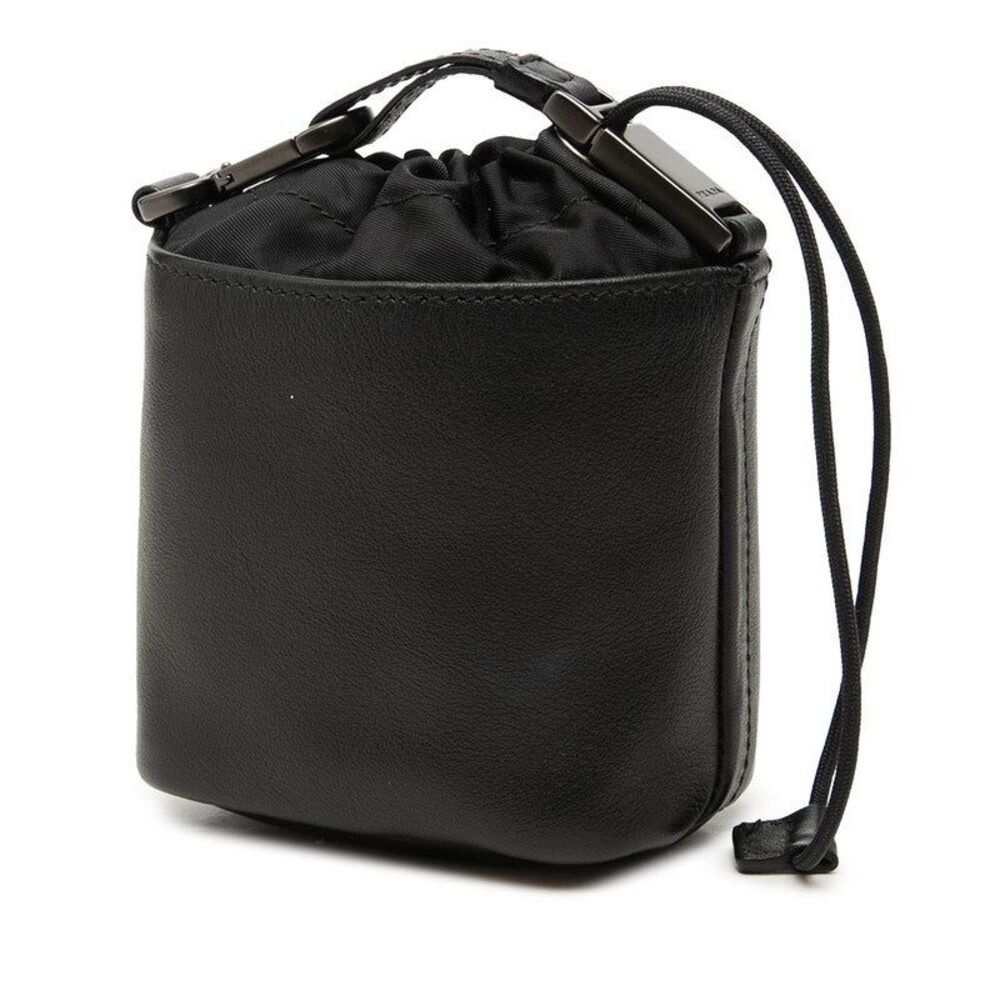 Prada Triangle Logo Drawstring Pouch - Picture 2 of 6